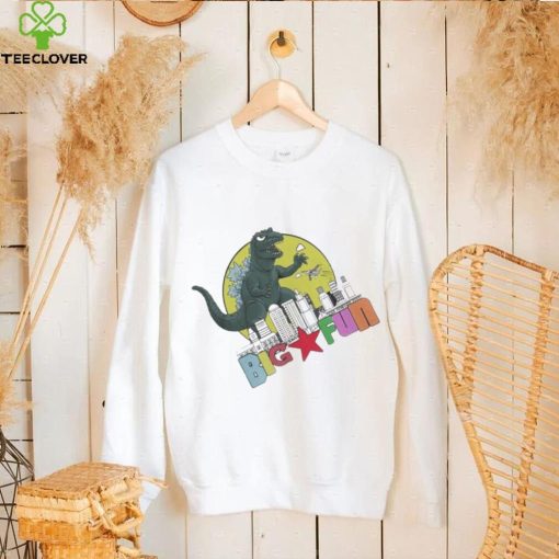 Original big Fun Godzilla hoodie, sweater, longsleeve, shirt v-neck, t-shirt