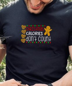 Original christmas calories don’t count Christmas shirt