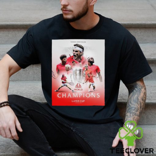 Original congrats Tennis Unrivaled Laver Cup Vancouver 2023 World Champions