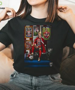 Original congratulations To Antoine Griezmann Becomes All Time Top Scorer Of Atletico Madrid Football Team Shirt