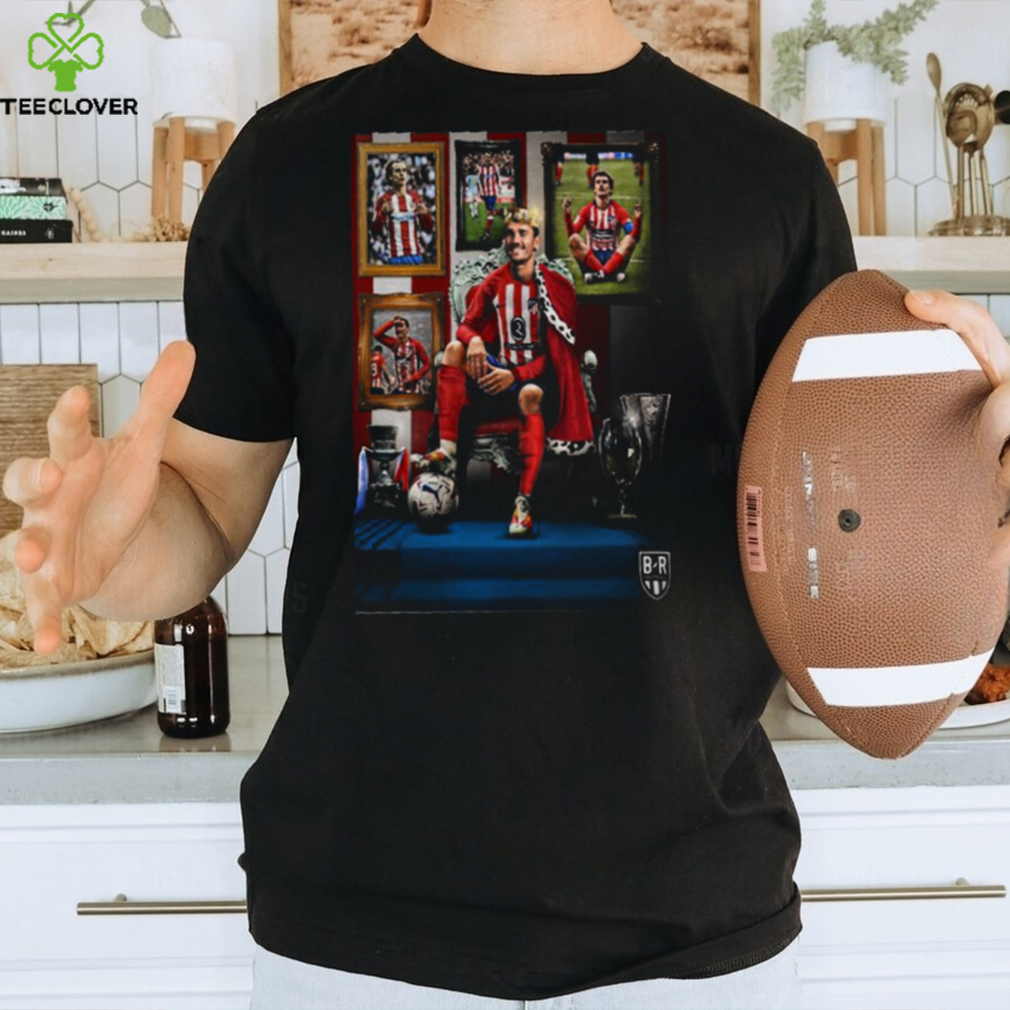 Original congratulations To Antoine Griezmann Becomes All Time Top Scorer Of Atletico Madrid Football Team Shirt Original congratulations To Antoine Griezmann Becomes All Time Top Scorer Of Atletico Madrid Football Team Shirt
