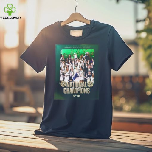 Original congratulations To USF All Girl Cheer Back To Back National Champions 2024 UCA All Girl Division 1A Game Day Cheer Shirt