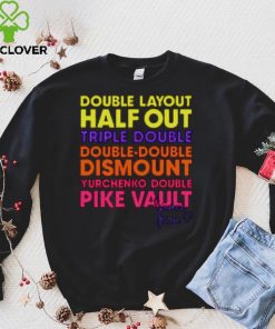 Original double layout half out triple double shirt Sweater