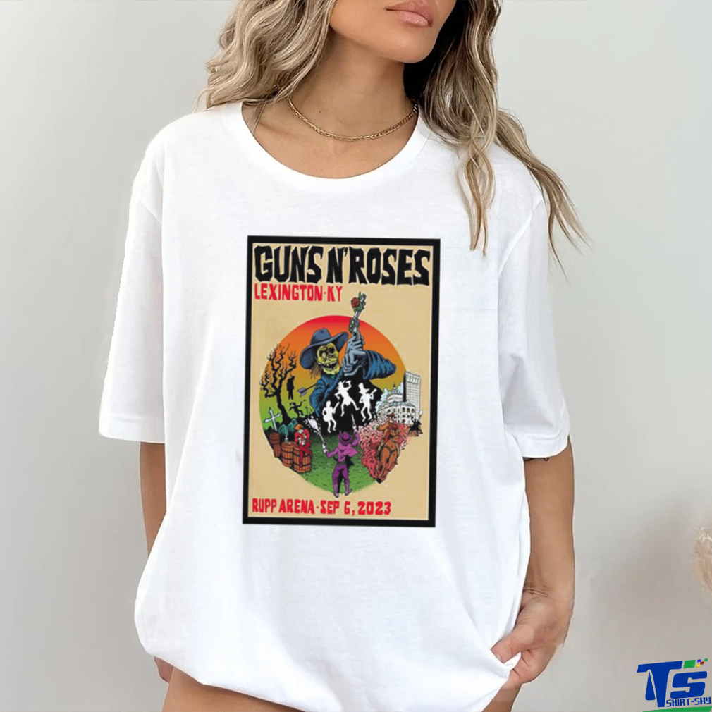 Original guns N’ Roses Lexington September 6, 2023 Poster Shirt Original guns N’ Roses Lexington September 6, 2023 Poster Shirt