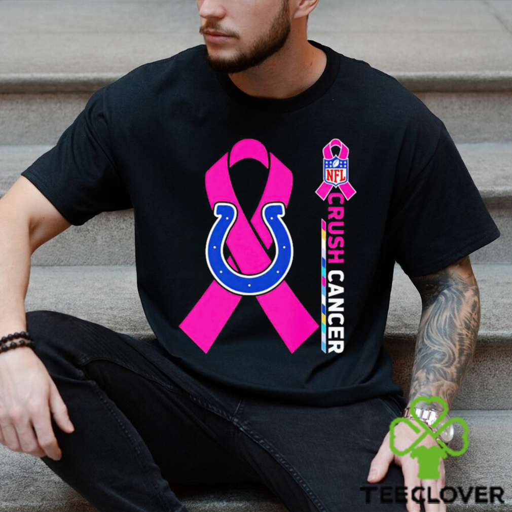 Original indianapolis Colts NFL Crush Cancer shirt - Limotees