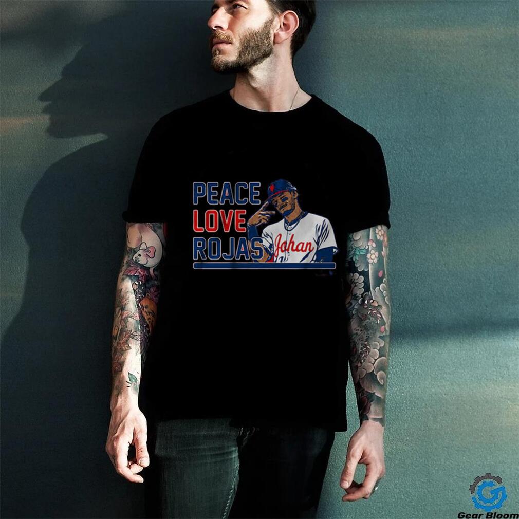 Original johan Rojas Peace Love Rojas Shirt Original johan Rojas Peace Love Rojas Shirt