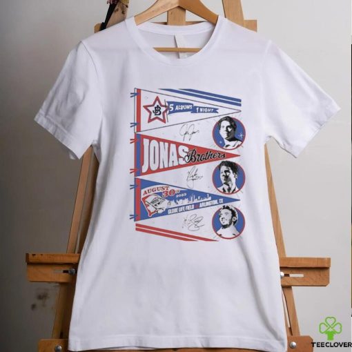 Original jonas Brothers Globe Life Field Arlington, Tx August 30 2023 Shirt