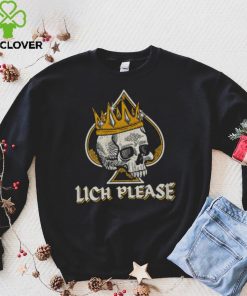 Original lich Please Skull shirt