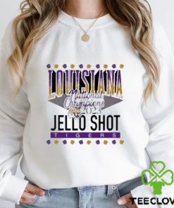 Original louisiana Tigers Jello Shot National Champions 2023 Logo shirt 2 Original louisiana Tigers Jello Shot National Champions 2023 Logo shirt