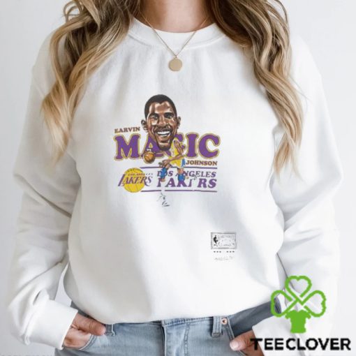 Original magic Johnson Los Angeles Lakers Caricature Vintage Crew hoodie, sweater, longsleeve, shirt v-neck, t-shirt