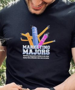 Original marketing Majors Wacky Wavy Inflatable Tube Men T Shirt