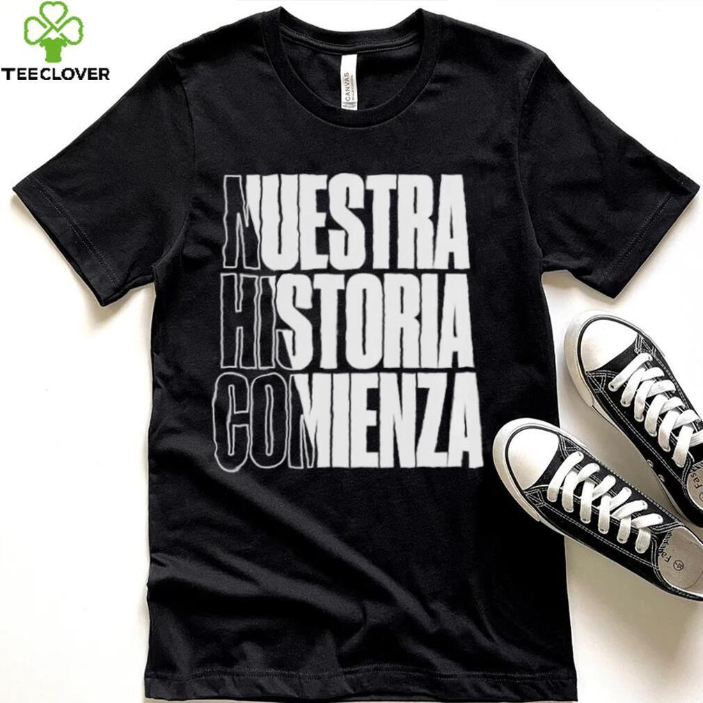 Original nuestra Historia Comienza 2023 Leagues Cup Motto T Shirt Original nuestra Historia Comienza 2023 Leagues Cup Motto T Shirt
