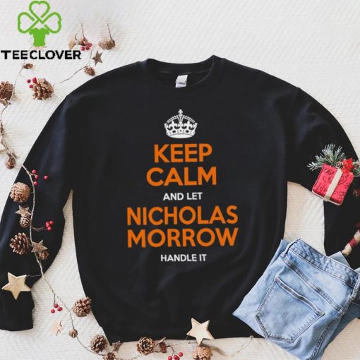 Original original Nicholas Morrow Keep Calm Chicago Football Fan Shirt