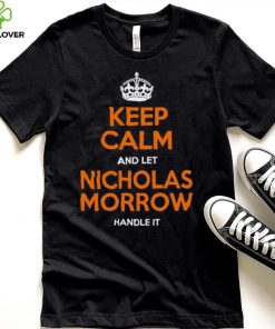 Original original Nicholas Morrow Keep Calm Chicago Football Fan Shirt