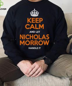 Original original Nicholas Morrow Keep Calm Chicago Football Fan Shirt