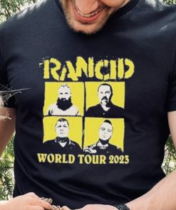 Original original Rancid Band World Tour 2023 Official Shirt