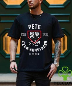 Original pete crow armstrong 52 Chi PCA signature shirt