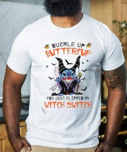 Original stitch Buckle Up Butter Cup You Just Flipped My Witch Switch Shirt