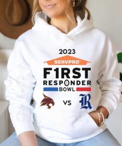 Original texas State Bobcats Vs Texas State Bobcats 2023 Servpro F1rst Responder Bowl Shirt