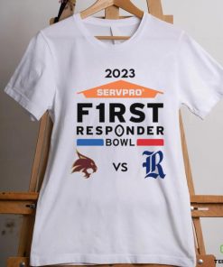 Original texas State Bobcats Vs Texas State Bobcats 2023 Servpro F1rst Responder Bowl Shirt
