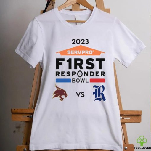 Original texas State Bobcats Vs Texas State Bobcats 2023 Servpro F1rst Responder Bowl Shirt