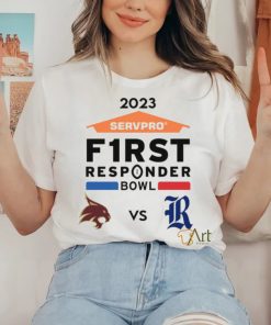 Original texas State Bobcats Vs Texas State Bobcats 2023 Servpro F1rst Responder Bowl Shirt