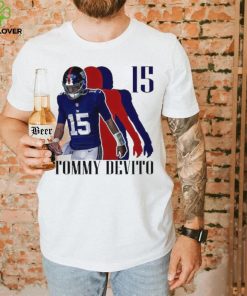 Original tommy Devito No. 15 New York Giants Silhouette Shirt