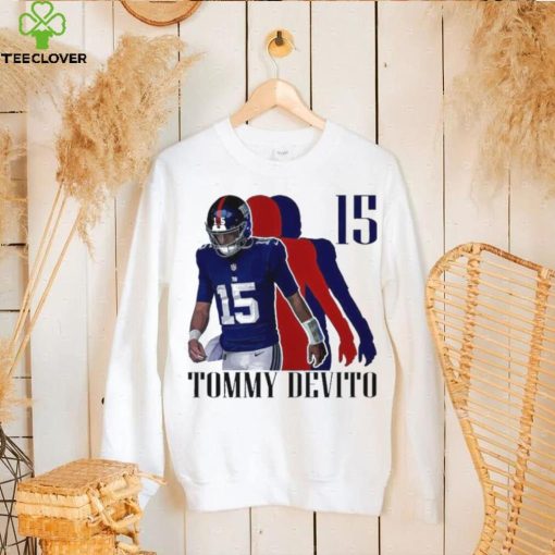 Original tommy Devito No. 15 New York Giants Silhouette Shirt