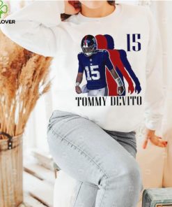 Original tommy Devito No. 15 New York Giants Silhouette Shirt