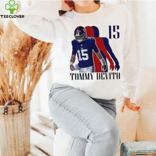 Original tommy Devito No. 15 New York Giants Silhouette Shirt