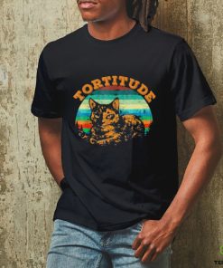 Original tortitude cat torties are feisty tortoiseshell kitty shirt