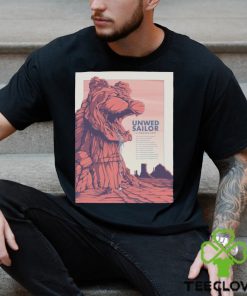 Original unwed Sailor Tremors US Tour 2023 Poster shirt
