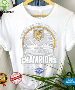Original vegas Golden Knights 2023 NHL Western Conference champions shirt