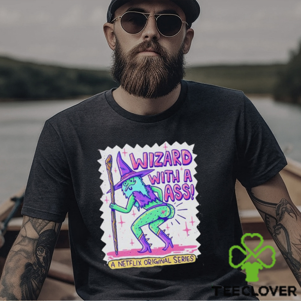 Original wizard of barge wizard with a ass a netflix origial series shirt Original wizard of barge wizard with a ass a netflix origial series shirt