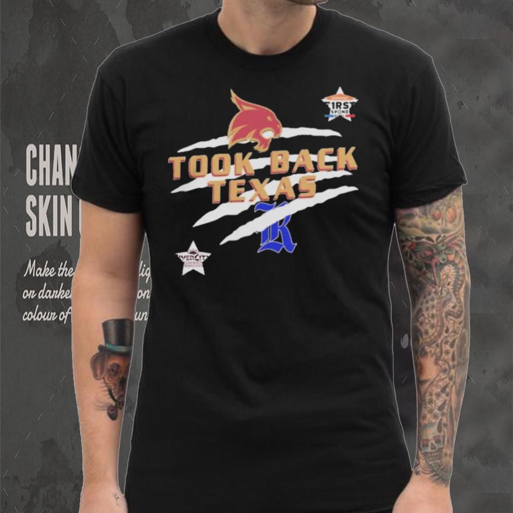 Originial Took Back Texas State Bobcats Win Rice Owls 2023 First Responder Bowl T Shirt Originial Took Back Texas State Bobcats Win Rice Owls 2023 First Responder Bowl T Shirt