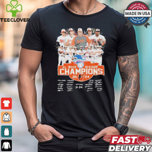 Orioles Al West Division Champions 2024 Shirt