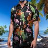 Orioles And Flamingo Hawaiian Shirt