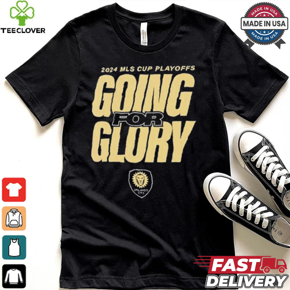 Orlando City SC Going For Glory 2024 MLS Cup Playoffs T Shirts Orlando City SC Going For Glory 2024 MLS Cup Playoffs T Shirts