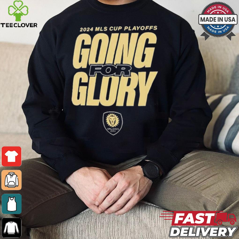 Orlando City SC Going For Glory 2024 MLS Cup Playoffs T Shirts Orlando City SC Going For Glory 2024 MLS Cup Playoffs T Shirts