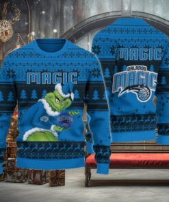 Orlando Magic Grinch Christmas Ugly Sweater