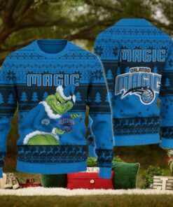 Orlando Magic Grinch Christmas Ugly Sweater