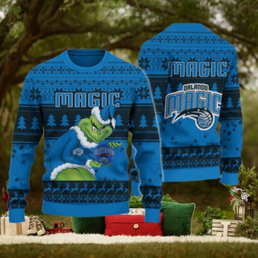 Orlando Magic Grinch Christmas Ugly Sweater