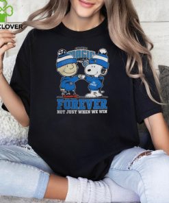 Orlando Magic Snoopy And Charlie Brown Forever Not Just When We Win 2024 Shirt