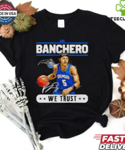 Orlando Magic in Paolo Banchero we trust signature shirt