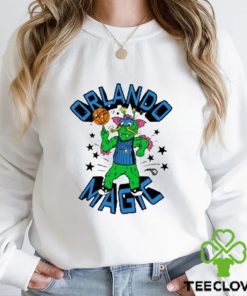 Orlando magic homage team mascot tri blend t shirt