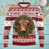 Cow Merry Christmas Heifer Ugly Christmas Sweater