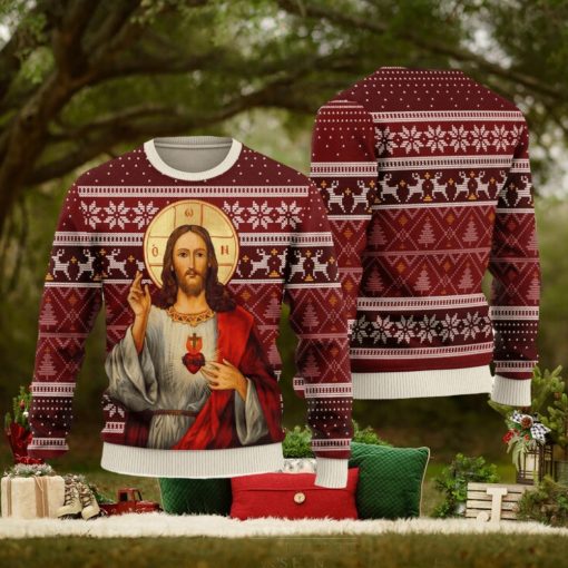 Orthodox Jesus Ugly Christmas Sweater Christmas Gifts Unisex