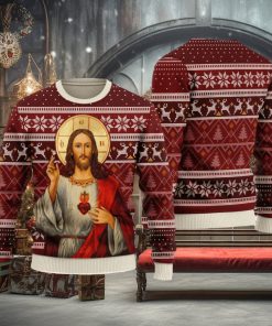 Orthodox Jesus Ugly Christmas Sweater Christmas Gifts Unisex