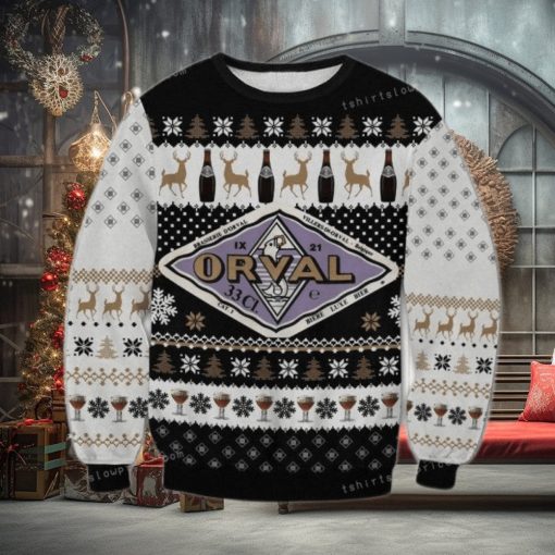 Orval Trappist Ale Brasserie D’orval S A Chritsmas Ugly Sweater For Woman