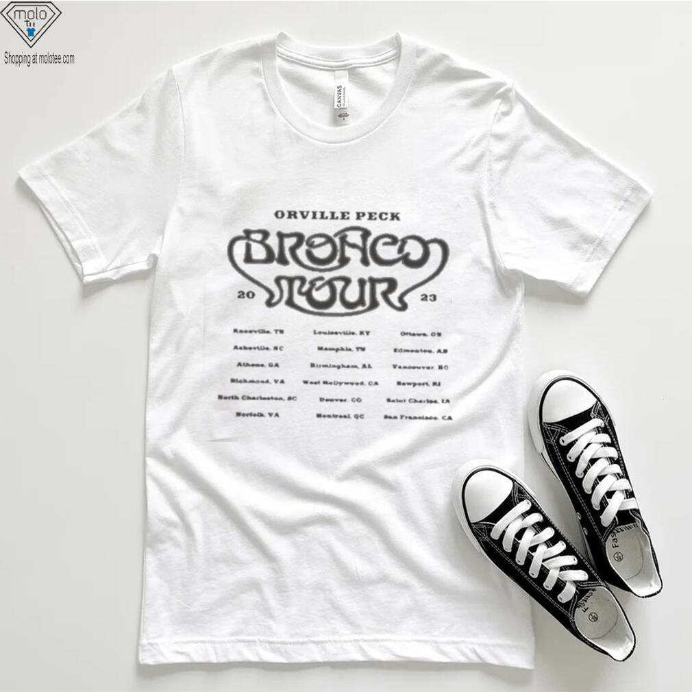 Orville Peck Gold Bronco Tour shirt Orville Peck Gold Bronco Tour shirt